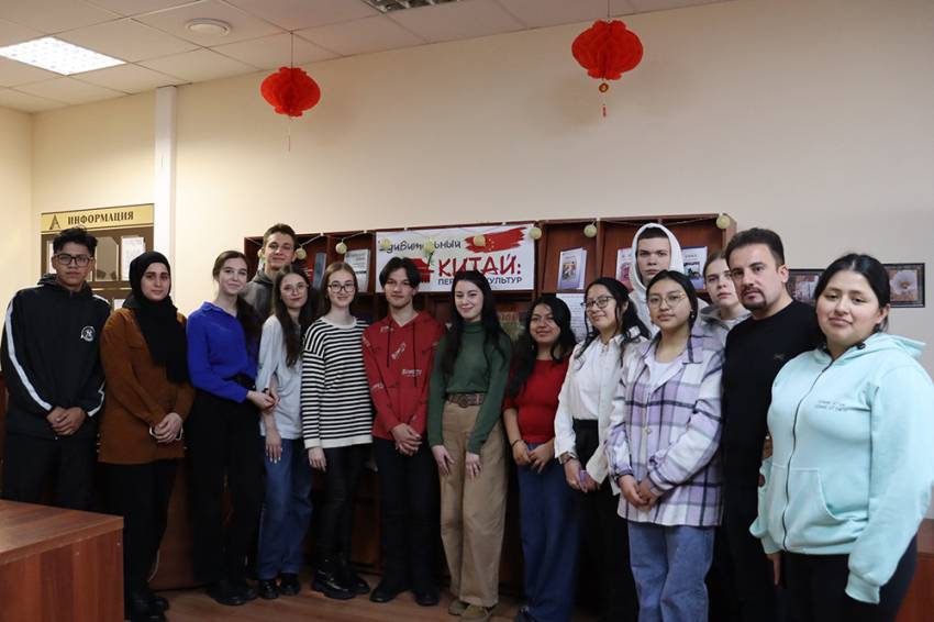 BelSU students learnt about the traditions of celebrating New Year in China
